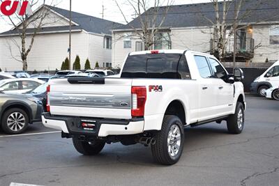 2019 Ford F-250 Super Duty Platinum  4x4 4dr Crew Cab 6.8 ft. SB PickUp **BY APPOINTMENT ONLY** Back-up Cam! Front & Rear Leather Heated Seats! Tow Ready! Tail Gate Step Frame! Momento M6 Front & Rear Dash Cam! - Photo 5 - Portland, OR 97266