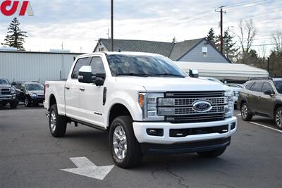 2019 Ford F-250 Super Duty Platinum  4x4 4dr Crew Cab 6.8 ft. SB PickUp **BY APPOINTMENT ONLY** Back-up Cam! Front & Rear Leather Heated Seats! Tow Ready! Tail Gate Step Frame! Momento M6 Front & Rear Dash Cam!