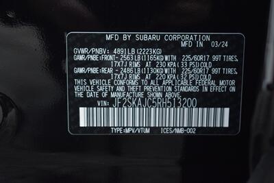 2024 Subaru Forester Wilderness Sport Utility  AWD 4dr Crossover! X-Mode! EyeSight Safety Tech! Blind Spot Monitor! Adaptive Cruise Control! Apple CarPlay & Android Auto! Heated Seats! Pano-Moonroof! Backup Camera! - Photo 37 - Portland, OR 97266