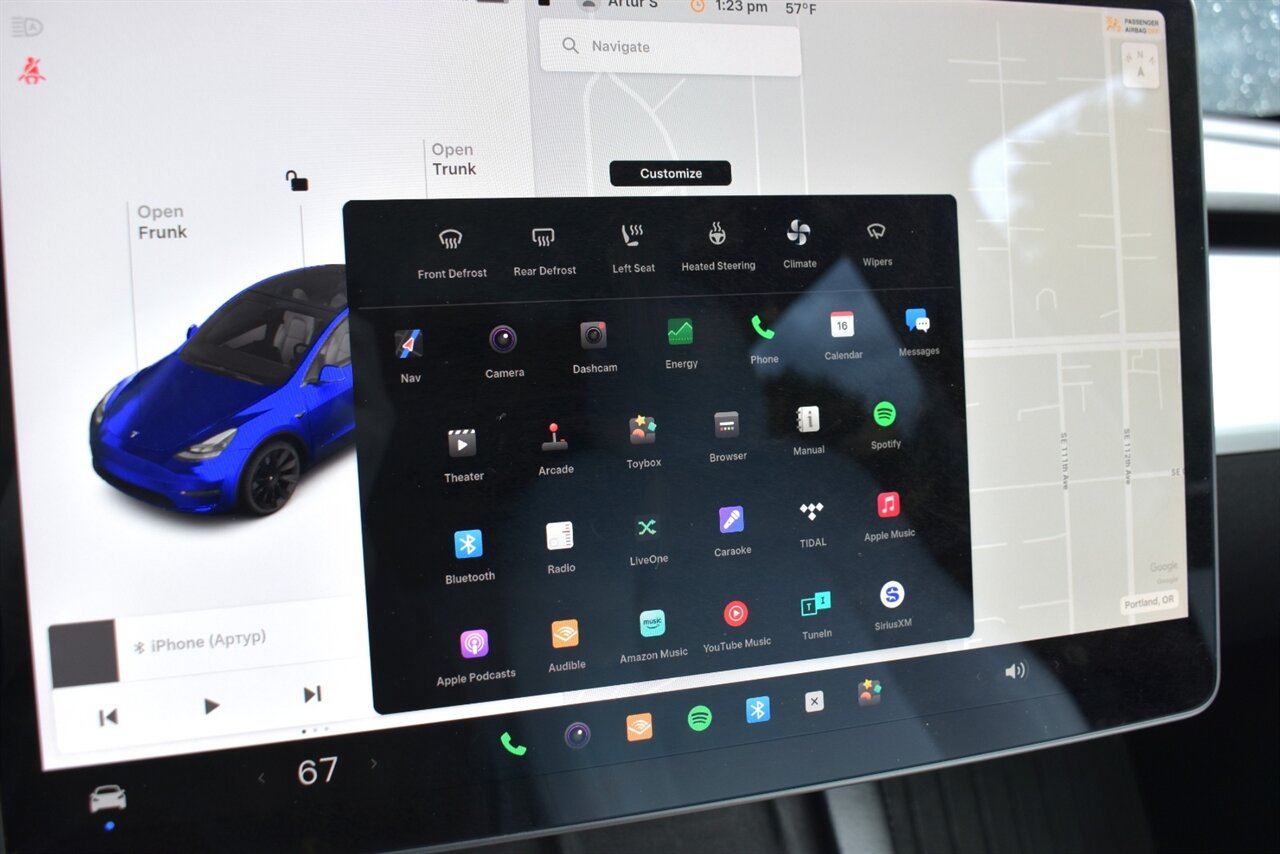 2021 Tesla Model Y Long Range AWD 4dr Crossover**BY APPOINTMENT ONLY**Dual Motor! Full Self-Driving! Autopilot Computer 3! Backup Cam! Side Camera Views! Pano-Roof! Apple CarPlay! Heated Steering Wheel! Heated Seats! - Photo 20 - Portland, OR 97266