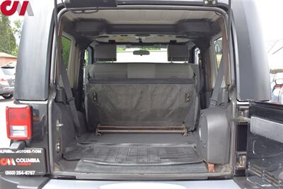 2008 Jeep Wrangler Sahara  4x4 2dr SUV! Removable Hardtop! 4H & 4L! Traction Control! Cruise Control! Remote Start! Bluetooth Stereo! All Weather Mats! - Photo 24 - Portland, OR 97266