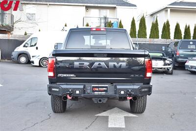 2016 RAM 1500 Rebel  4x4 4dr Crew Cab 5.5 ft. SB Pickup Back! Navi! Heated Leather Seats! Heated Steering!  Sunroof! Manufactured Rear Fender Toolboxes! Hitch Insert! AM Steel Front & Rear Bumpers! - Photo 4 - Portland, OR 97266