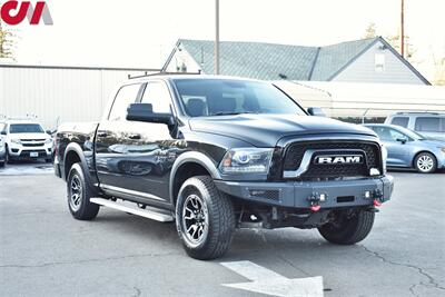 2016 RAM 1500 Rebel  4x4 4dr Crew Cab 5.5 ft. SB Pickup Back! Navi! Heated Leather Seats! Heated Steering!  Sunroof! Manufactured Rear Fender Toolboxes! Hitch Insert! AM Steel Front & Rear Bumpers! - Photo 1 - Portland, OR 97266