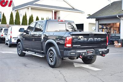 2016 RAM 1500 Rebel  4x4 4dr Crew Cab 5.5 ft. SB Pickup Back! Navi! Heated Leather Seats! Heated Steering!  Sunroof! Manufactured Rear Fender Toolboxes! Hitch Insert! AM Steel Front & Rear Bumpers! - Photo 2 - Portland, OR 97266