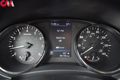 2018 Nissan Rogue SV  AWD 4dr Crossover! Back Up Cam! Navi! Blind Spot Monitor! Eco & Sport Modes! Powered Liftgate! Heated Seats! Heated Steering Wheel! Roof Rails! - Photo 17 - Portland, OR 97266