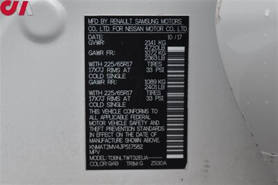 2018 Nissan Rogue SV  AWD 4dr Crossover! Back Up Cam! Navi! Blind Spot Monitor! Eco & Sport Modes! Powered Liftgate! Heated Seats! Heated Steering Wheel! Roof Rails! - Photo 33 - Portland, OR 97266