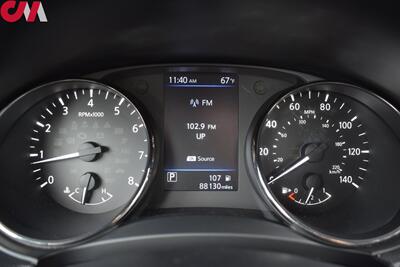 2018 Nissan Rogue SV  AWD 4dr Crossover! Back Up Cam! Navi! Blind Spot Monitor! Eco & Sport Modes! Powered Liftgate! Heated Seats! Heated Steering Wheel! Roof Rails! - Photo 17 - Portland, OR 97266