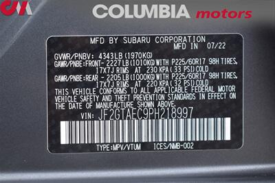 2023 Subaru Crosstrek Premium AWD 4dr Crossover CVT! EyeSight Assist Tech! X-Mode! SI-Drive! Back Up Cam! Blind Spot Monitor! Apple CarPlay! Android Auto! Heated Seats! Sunroof! Trunk Cargo Cover! - Photo 33 - Portland, OR 97266