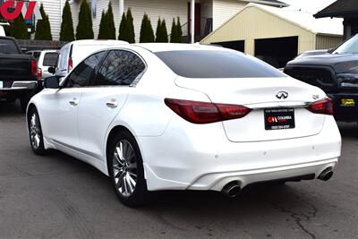 2020 INFINITI Q50 3.0T Luxe  4dr Sedan! Push Start! Lane & Park Assist! Blind Spot Monitor! Back Up Camera! Smartphone Interface! Navi! Heated Leather Seats! Sunroof! - Photo 2 - Portland, OR 97266