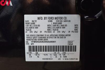 2022 Ford Explorer Hybrid Police Interceptor Utility AWD 4dr SUV! Rear View Camera! Parking Assist! Bluetooth! Cruise Control! Power Seats! Snow Mode! Tow Mode! - Photo 27 - Portland, OR 97266