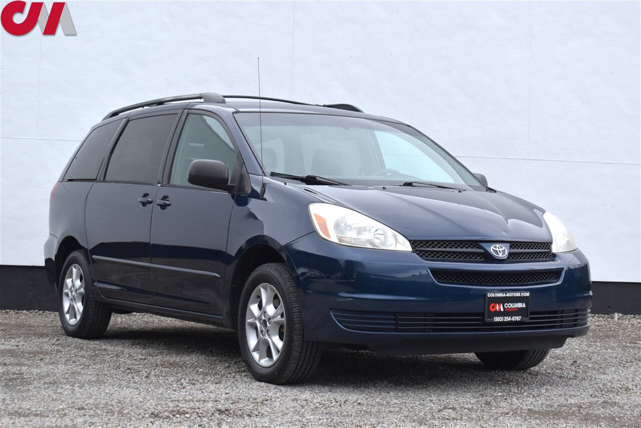 2004 Toyota Sienna LE 7 Passenger  AWD 4dr Mini-Van! Low Miles! Second-Row Captain’s Chairs! Child Protector Sliding Door Locks! Deluxe AM/FM/Cass/CD! Fold-Down Rear Seats! Cruise Control! Tow Hitch! - Photo 1 - Portland, OR 97266