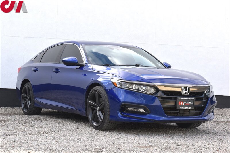 2019 Honda Accord Sport  4dr Sedan (1.5T I4 CVT)! Back Up Camera! Lane Assist! Collision Mitigation! Driver Monitoring Alert! Econ & Sport Modes! Bluetooth/USB! All Weather Mats!
