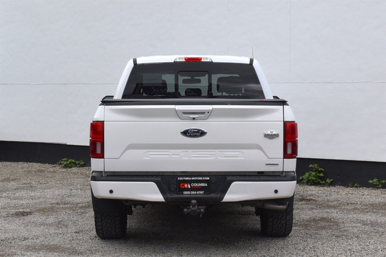 2018 Ford F-150 King Ranch 4X4 4dr SuperCrew 5.5 ft. SB! Back Up Camera! Blind Spot Monitor! Heated & Cooled Leather Seats! Navigation! Remote Start! Tow Package! Bluetooth Connectivty! - Photo 4 - Portland, OR 97266
