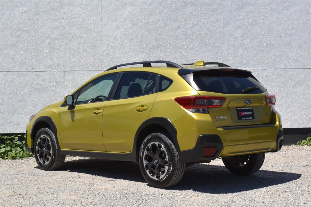 2021 Subaru Crosstrek Premium 4dr AWD Crossover CVT! X-Mode! SI-Drive! EyeSight Safety Tech! Adaptive Cruise Control! Blind Spot Monitoring! Heated Leather Seats! Apple CarPlay & Android Auto! Backup Camera! - Photo 2 - Portland, OR 97266