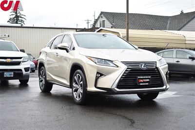 2019 Lexus RX 450h  AWD 4dr SUV Back-Up Cam! Navi! Brake Assist, Hill Hold Control & Electric Parking Brake! Sport & Eco Modes! Lane Assist! Heated Steering Wheel! Leather Heated & cooled Seats! All Weather Floor Mats! - Photo 1 - Portland, OR 97266