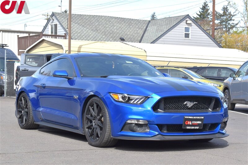 2017 Ford Mustang GT Premium  2dr Fastback! 6 Speed Manual! Track-Pack Pkg! Back Up Camera! Navigation! Bluetooth! Heated & Cooled Leather Seats!