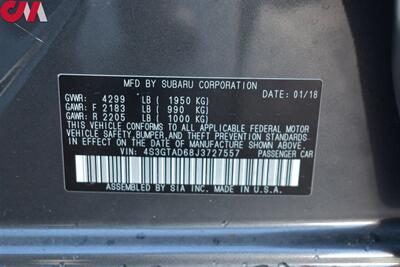 2018 Subaru Impreza Premium AWD 2.0i 4dr Wagon! EyeSight Assist! X-Mode! Blind Spot Monitor! Adaptive Cruise Control! Back-Up Camera! Apple CarPlay! Android Auto! Heated Seats! Roof Rails! - Photo 30 - Portland, OR 97266