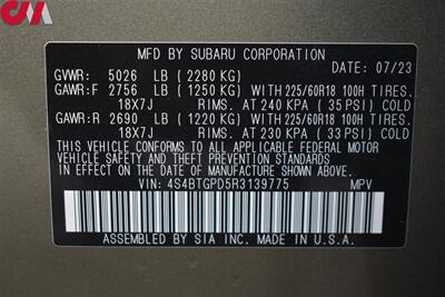 2024 Subaru Outback Touring XT AWD 4dr Crossover**BY APPOINTMENT ONLY**EyeSight Assist! X-Mode! Park Assist! Apple CarPlay! Android Auto! GPS Nav! Cooled & Full Heated Leather Seats! Power Liftgate! Sunroof! - Photo 38 - Portland, OR 97266