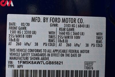 2020 Ford Explorer Hybrid Police Interceptor Utility AWD Police Interceptor Utility 4dr SUV **BY APPOINTMENT ONLY** Backup Cam! Both Sided Spotlight! Hitch Insert F/Towing! Bluetooth! Snow & Sand Mode! - Photo 26 - Portland, OR 97266