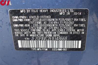 2014 Subaru XV Crosstrek 2.0i Premium  AWD 4dr Crossover CVT! Bluetooth w/ Steering Wheel Controls! Cruise Control! Heated Seats! Sunroof! Trunk Cargo Cover! Roof Rails! - Photo 29 - Portland, OR 97266