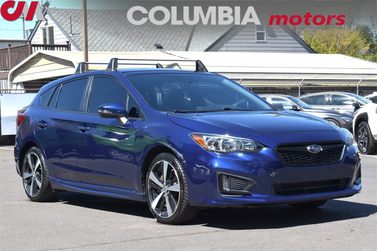 2017 Subaru Impreza Sport  AWD 4dr Wagon CVT EyeSight Assist Tech! Back Up Cam! Apple CarPlay! Android Auto! Heated Seats! Roof-Rails! All Weather Mats! Sunroof! - Photo 1 - Portland, OR 97266