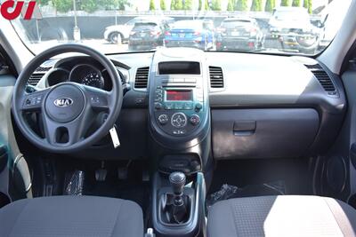 2013 Kia Soul  4dr Crossover 6-Speed Manual! Compact Crossover with Big Space! Inspected & Detailed! 25 City MPG! 30 Hwy MPG! Bluetooth w/Voice Activation! Aux! Traction Control! - Photo 10 - Portland, OR 97266