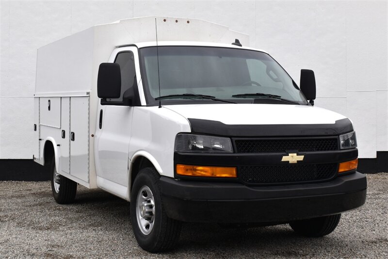 2022 Chevrolet Express 3500  Service Utility Truck!**APPOINTMENT ONLY**Automatic Transmission! Rear Wheel Drive! Service Body! Lockable Tool Compartments! Enclosed Upper Storage! Heavy Duty Suspension! Stability Control!