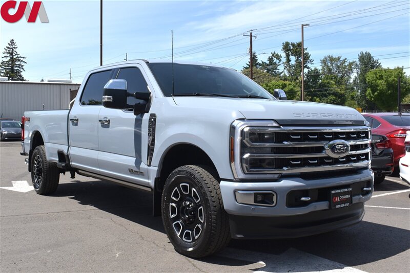 2024 Ford F-350 Super Duty Platinum  4x4 4dr Crew Cab 8 ft. Long Bed Pickup! Back Up Cam! Navigation! Apple CarPlay! Android Auto! Rear Lock Diff! Heated & Cooled Leather Seats! Tow Pkg!
