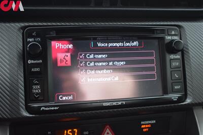 2015 Scion FR-S 2dr Coupe 6M Back-Up Cam! Bluetooth! VSC Sport Mode! Fog-Lights! Sport Seats! Aftermarket Exhaust! Aftermarket Forgiato Wheels! Yokohama Advan Sport Tires! - Photo 17 - Portland, OR 97266