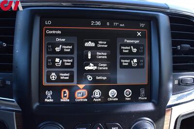 2017 RAM 2500 Laramie 4x4 4dr Crew Cab 6.3 ft. SB Pickup**BY APPOINTMENT ONLY**Back-Up & Cargo Camera! Bluetooth! Tow Pkg! GPS Nav! Vented & Heated Leather Seats! BakFlip MX4 Bed Cover! Front & Back Lightbar! - Photo 17 - Portland, OR 97266