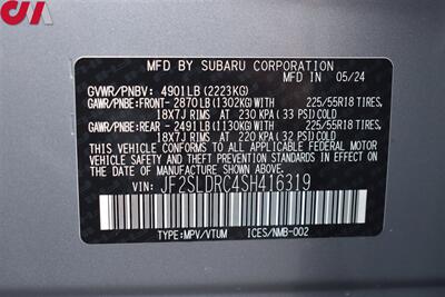 2025 Subaru Forester Limited  AWD 4dr Crossover**BY APPOINTMENT ONLY**EyeSight Assist! X-Mode! SI-Drive! Adaptive Cruise Control! Back-Up Cam! Apple CarPlay! Android Auto! QI Wireless Charger! Heated Leather Seats! - Photo 33 - Portland, OR 97266