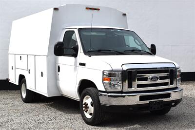2017 Ford E-350 SD 2dr  Van!**APPOINTMENT ONLY**V10 Power! Dually! Service Body w/ Tool Compartments! Enclosed Upper Box! Work Ready! - Photo 1 - Portland, OR 97266