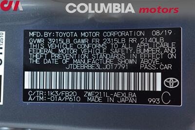 2020 Toyota Corolla Hybrid LE 4dr Sedan 53 City MPG! 52 Hwy MPG! Toyota Safety Sense 2.0! Back Up Cam! Lane Assist! Collision Mitigation! Sport & Eco Modes! Bluetooth! - Photo 28 - Portland, OR 97266