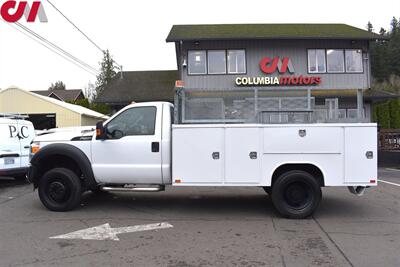 2016 Ford Commercial F-550 Super Duty Utility  4WD Reg Cab WB CA XL**BY APPOINTMENT ONLY** Tow Pkg w/Tow Hooks & Hitch! Bluetooth/USB/Aux in! Gear Select! Cruise Control! All Weather Floor Mats! Utility Bed w/Multiple Lockable Compartments! - Photo 9 - Portland, OR 97266