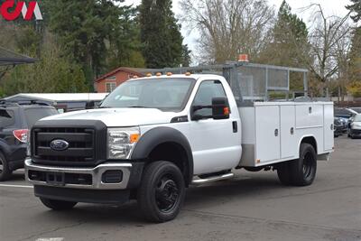 2016 Ford Commercial F-550 Super Duty Utility  4WD Reg Cab WB CA XL**BY APPOINTMENT ONLY** Tow Pkg w/Tow Hooks & Hitch! Bluetooth/USB/Aux in! Gear Select! Cruise Control! All Weather Floor Mats! Utility Bed w/Multiple Lockable Compartments! - Photo 8 - Portland, OR 97266