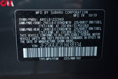 2020 Subaru Forester Premium  AWD 4dr Crossover**BY APPOINTMENT ONLY**EyeSight Assist! X-Mode! SI-Drive! Blind Spot Monitor! Back-Up Camera! Apple CarPlay! Android Auto! Heated Seats! Sunroof! Roof Rails! - Photo 32 - Portland, OR 97266