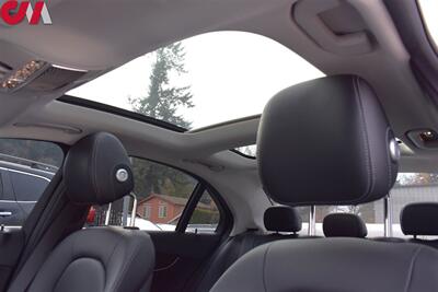 2016 Mercedes-Benz C 300 Luxury 4MATIC  AWD 4dr Sedan! Back Up Camera! Parking Assist! Navigation! Bluetooth! Eco & Sport Drive Modes! Sunroof! Leather Interior! - Photo 12 - Portland, OR 97266