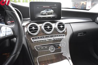 2016 Mercedes-Benz C 300 Luxury 4MATIC  AWD 4dr Sedan! Back Up Camera! Parking Assist! Navigation! Bluetooth! Eco & Sport Drive Modes! Sunroof! Leather Interior! - Photo 21 - Portland, OR 97266