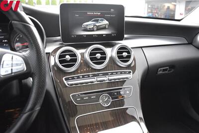 2016 Mercedes-Benz C 300 Luxury 4MATIC  AWD 4dr Sedan! Back Up Camera! Parking Assist! Navigation! Bluetooth! Eco & Sport Drive Modes! Sunroof! Leather Interior! - Photo 21 - Portland, OR 97266