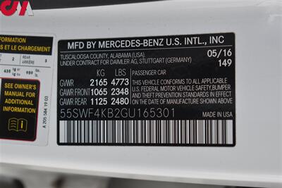 2016 Mercedes-Benz C 300 Luxury 4MATIC  AWD 4dr Sedan! Back Up Camera! Parking Assist! Navigation! Bluetooth! Eco & Sport Drive Modes! Sunroof! Leather Interior! - Photo 33 - Portland, OR 97266