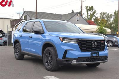 2025 Honda Pilot TrailSport  AWD 4dr SUV**BY APPOINTMENT ONLY** 3rd-Row Seats! Back Up Cam! Side View Cameras! Blind Spot Monitor! Bluetooth! Heated Leather Seats! Snow/Trail/Sand Modes! Pano-Sunroof! - Photo 1 - Portland, OR 97266