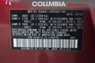 2020 Subaru Outback Limited AWD 4dr Crossover! X-Mode! EyeSight Assist Tech! Back up Cam! Apple CarPlay! Android Auto! Full Heated Leather Seats! Powered Liftgate! Roof-Rails! - Photo 28 - Portland, OR 97266