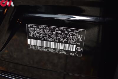 2008 Lexus ES 350 4dr Sedan! Rear View Camera! Parking Assist! Bluetooth! GPS Navigation! Heated & Cooled Leather Seats! Power Seats! All Weather Floor Mats! - Photo 25 - Portland, OR 97266