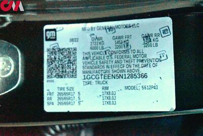 2022 Chevrolet Colorado ZR2 4X4 4dr Crew Cab 5 ft. SB! Back Up Camera! Navigation! Collision Mitigation System! Dual Locking Differentials! Apple CarPlay! Android Auto! Heated & Ventilated Seats! Wireless Charging! - Photo 29 - Portland, OR 97266