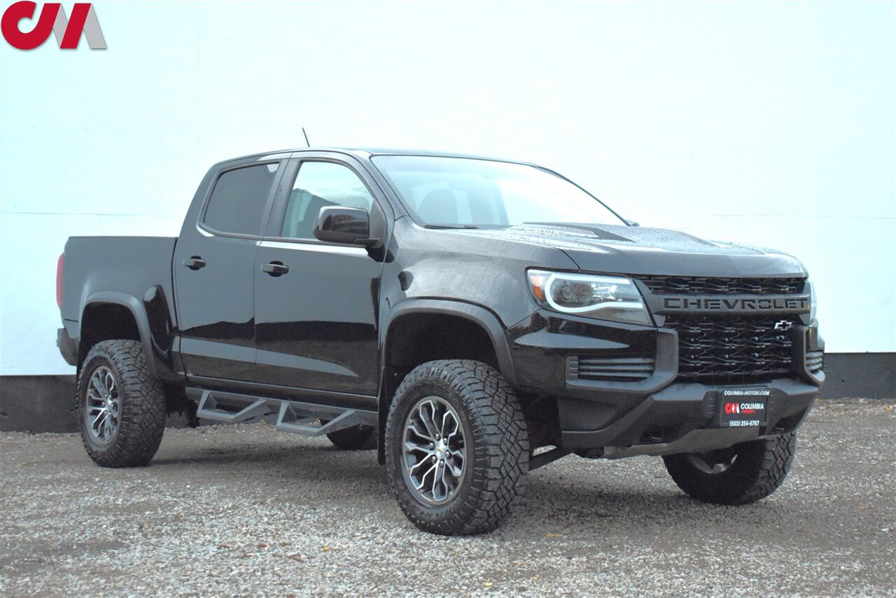 2022 Chevrolet Colorado ZR2  4X4 4dr Crew Cab 5 ft. SB! Back Up Camera! Navigation! Collision Mitigation System! Dual Locking Differentials! Apple CarPlay! Android Auto! Heated & Ventilated Seats! Wireless Charging! - Photo 1 - Portland, OR 97266