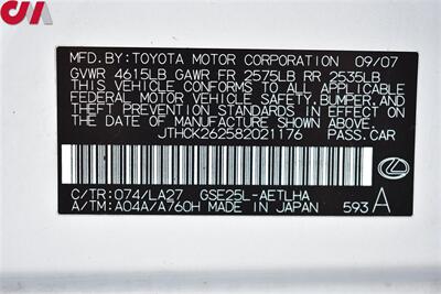 2008 Lexus IS AWD 4dr Sedan! Traction Control! Keyless Entry! Remote Start! Front Heated Seats! Leather Seats! CD Player & Auxiliary Input! Eco, Sport, & Snow Modes! - Photo 27 - Portland, OR 97266