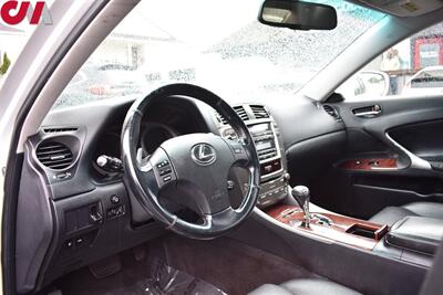 2008 Lexus IS AWD 4dr Sedan! Traction Control! Keyless Entry! Remote Start! Front Heated Seats! Leather Seats! CD Player & Auxiliary Input! Eco, Sport, & Snow Modes! - Photo 3 - Portland, OR 97266