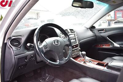 2008 Lexus IS  AWD 4dr Sedan! Traction Control! Keyless Entry! Remote Start! Front Heated Seats! Leather Seats! CD Player & Auxiliary Input! Eco, Sport, & Snow Modes! - Photo 3 - Portland, OR 97266