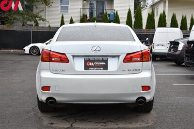 2008 Lexus IS  AWD 4dr Sedan! Traction Control! Keyless Entry! Remote Start! Front Heated Seats! Leather Seats! CD Player & Auxiliary Input! Eco, Sport, & Snow Modes! - Photo 4 - Portland, OR 97266