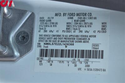 2020 Ford Transit Connect XL  4dr LWB Cargo Mini-Van w/Rear Cargo Doors! Back Up Camera! Collision Mitigation Alert! Onboard Modem (ESM)! Bulkhead Partition! Bluetooth/USB! Eco Drive Mode! - Photo 30 - Portland, OR 97266